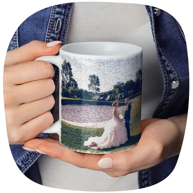 Sesión foto Boda a tazas