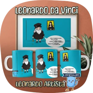 Leonardo Da Vinci - Caricatura
